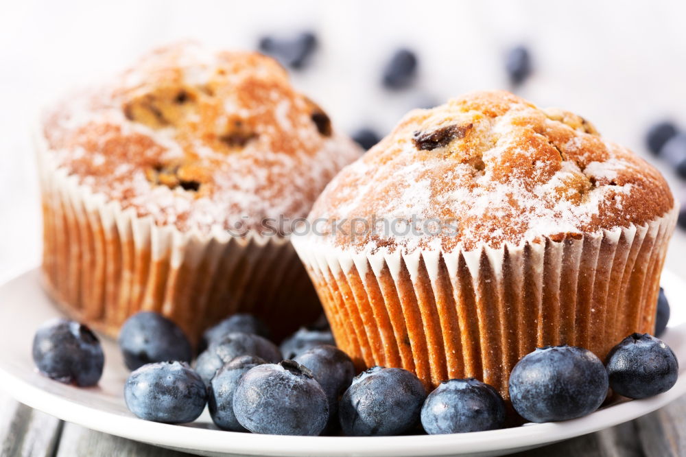 Similar – blueberry muffin Food