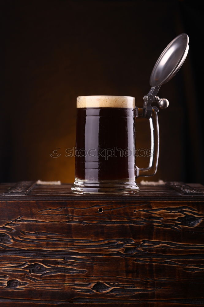 Similar – Image, Stock Photo Cup of coffee on a rustic dark background