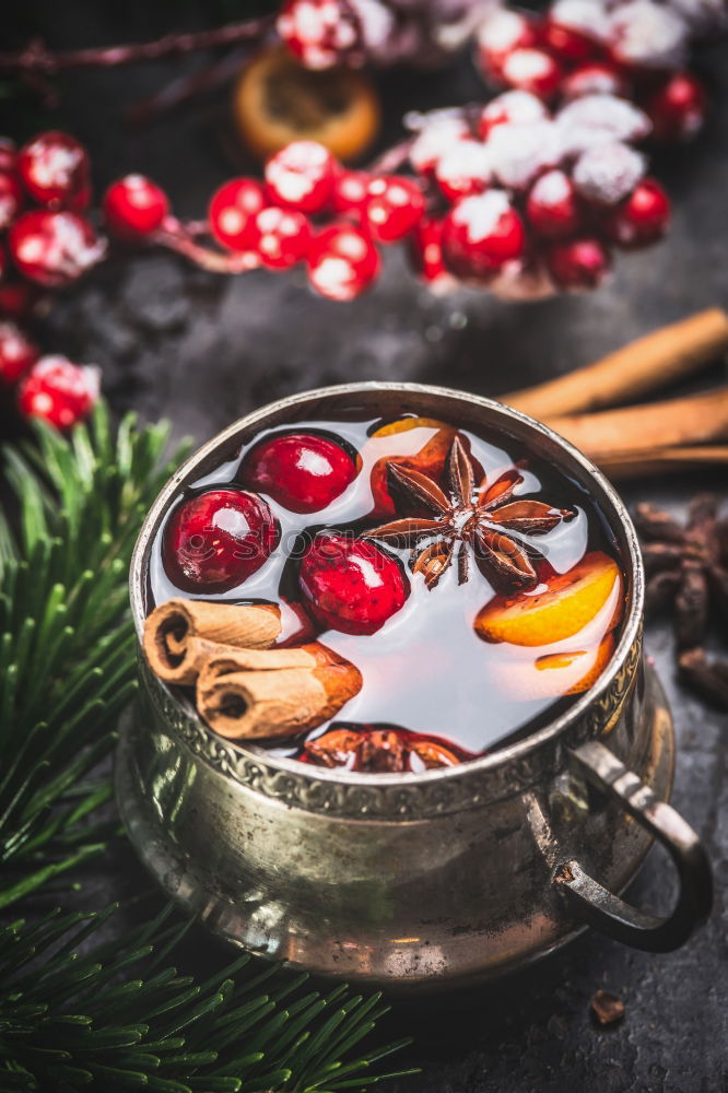 Similar – Image, Stock Photo Mulled wine in a saucepan