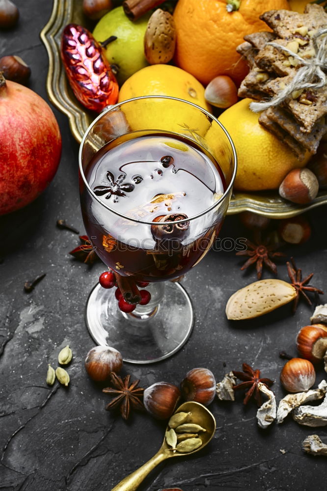 Similar – Image, Stock Photo Pumpkin spice coffee with whipped cream