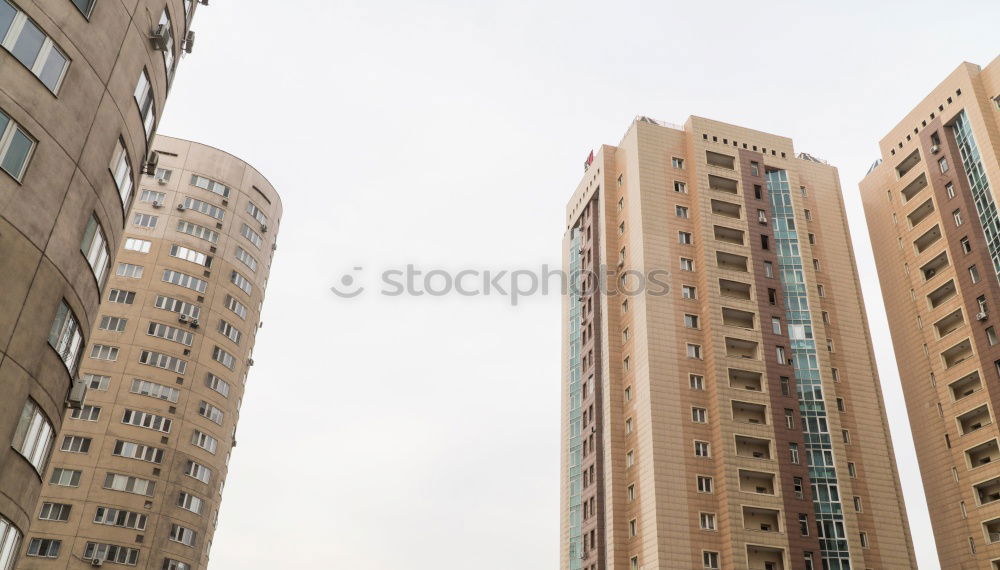 Similar – Image, Stock Photo Big flat-box buildings in Hong Kong, China