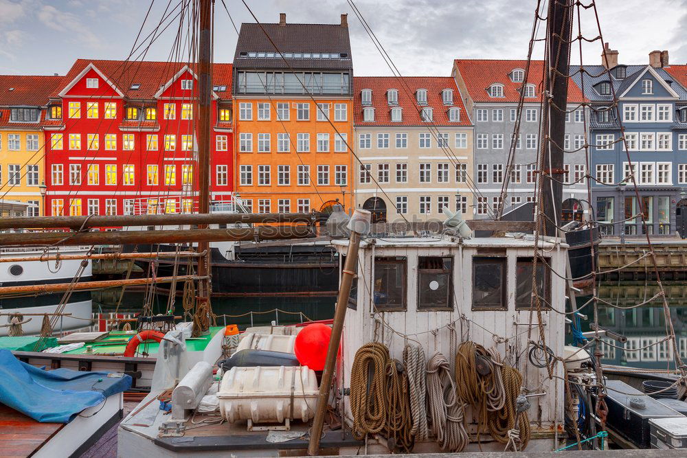 Similar – Image, Stock Photo Nyhavn Copenhagen at night