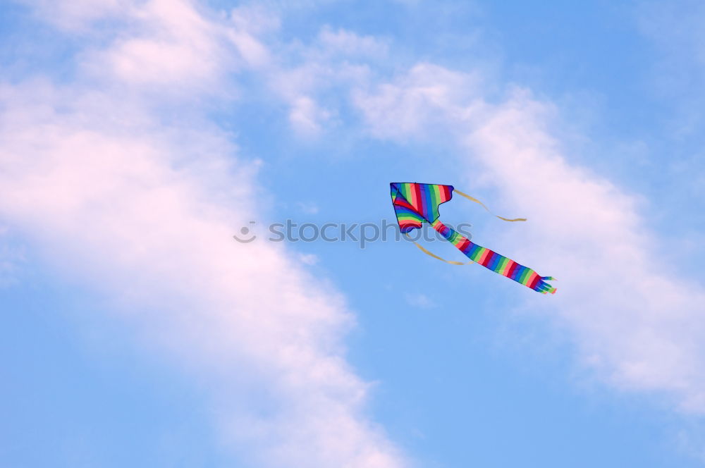 Similar – Biplane on blue/white