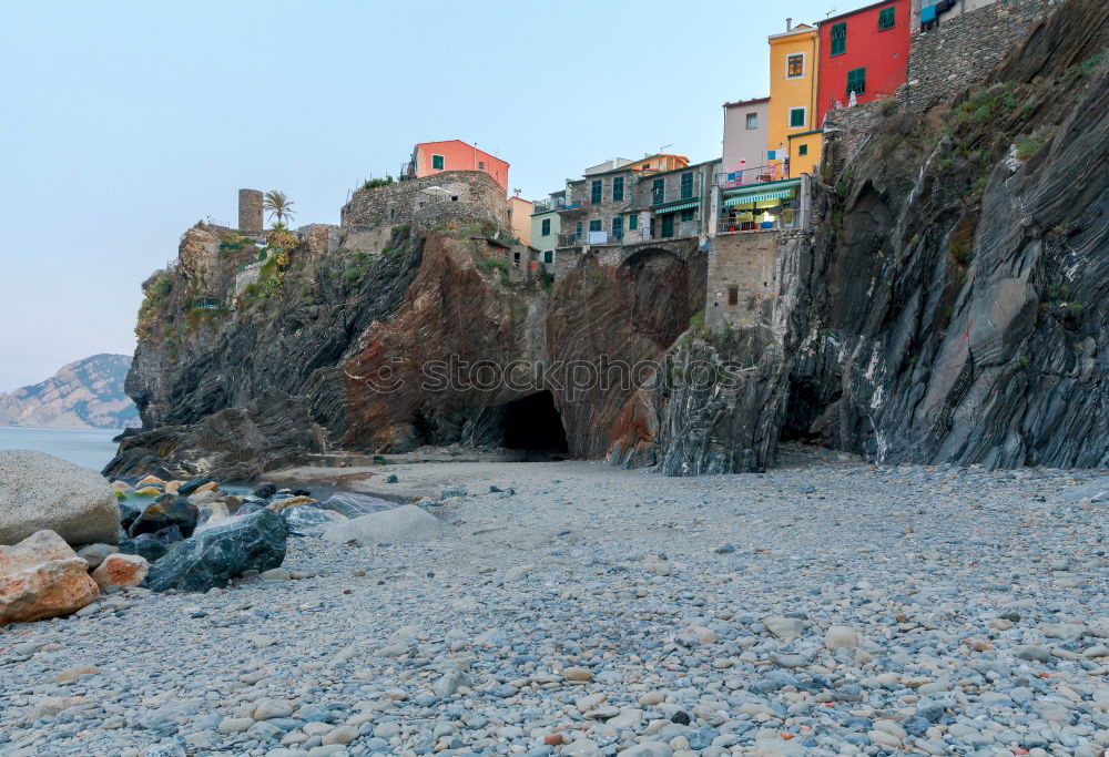 Similar – Image, Stock Photo vernazza Landscape Blue