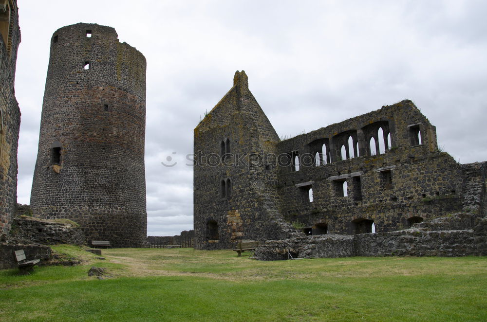 Similar – Ruin in Scotland Clouds