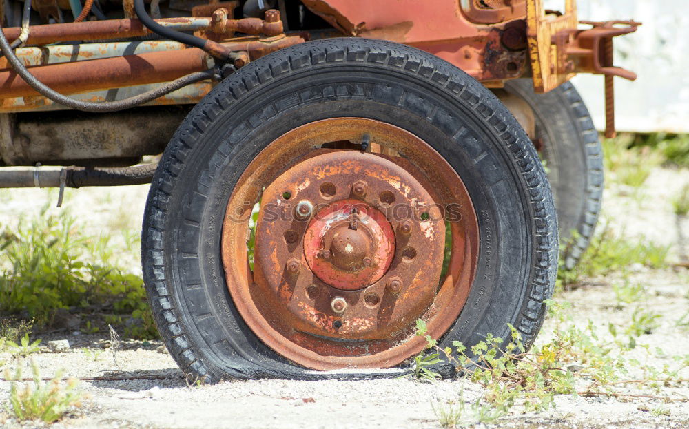 Similar – Image, Stock Photo Rust in gravel Broken