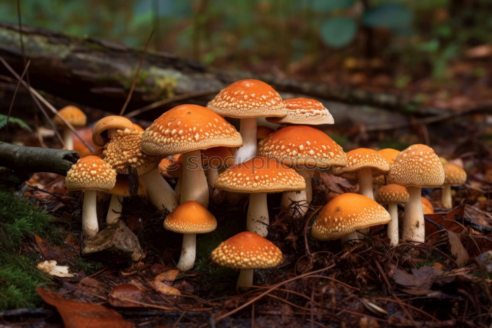 Similar – mushroom group Forest