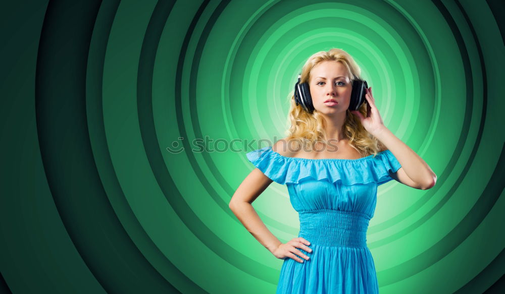 Image, Stock Photo green and blue. Lifestyle