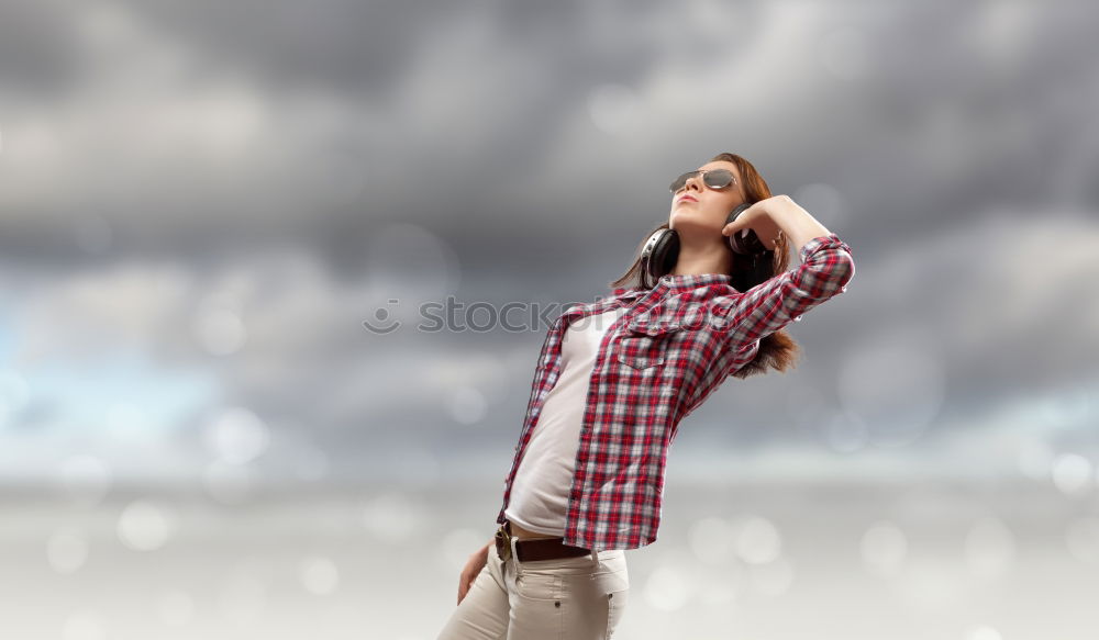 Similar – Image, Stock Photo Adult man with branch in beard