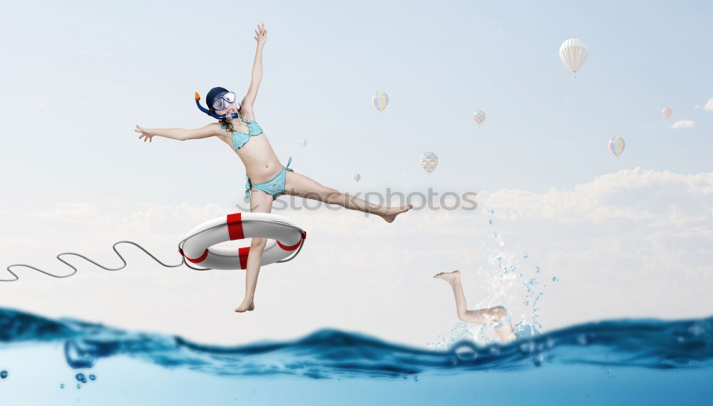 Image, Stock Photo Turned upside down picture: yoga teacher portrait. Red hair man with a red beard showing headstand.