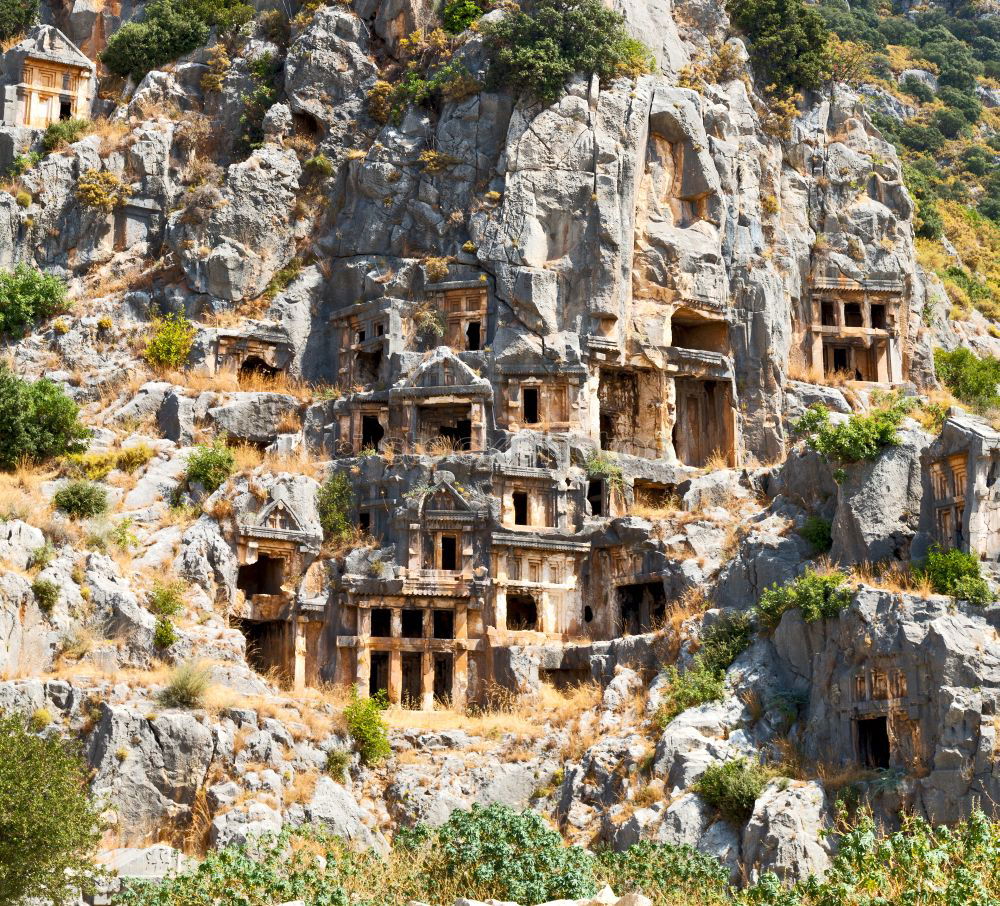 Similar – Image, Stock Photo rock tombs