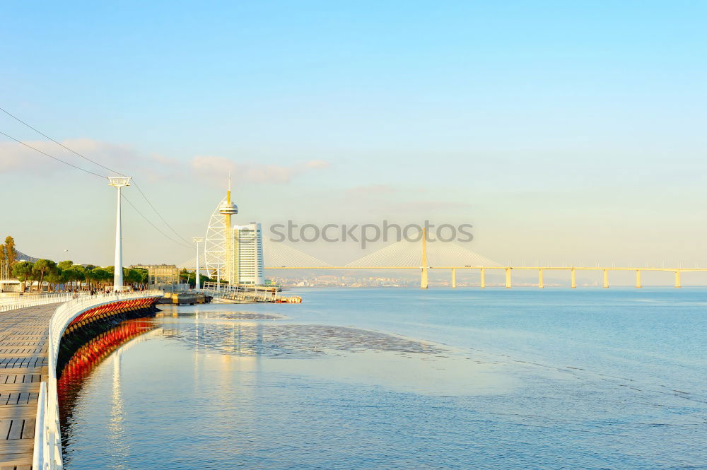 Similar – Image, Stock Photo The capital of Latvia Riga in the spring