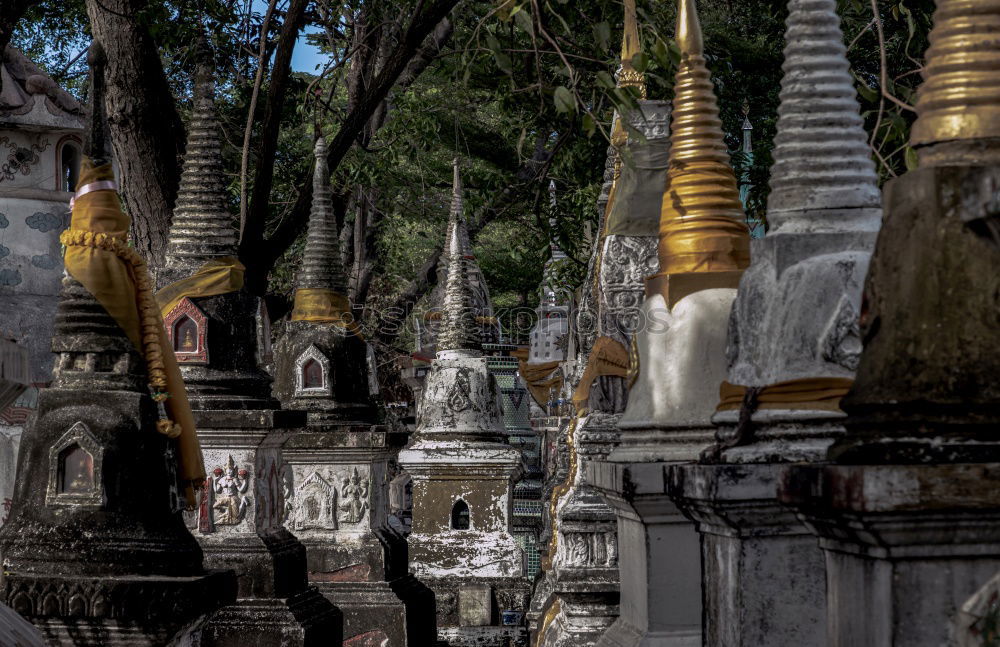 Image, Stock Photo Wat Pha Lat Monastery