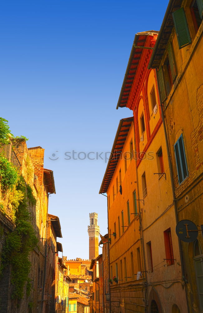 Beautiful street view of Rome, Italy