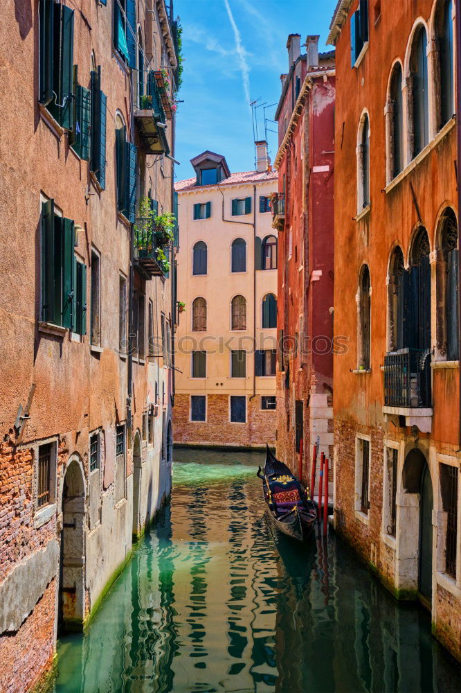 Similar – Image, Stock Photo Venice’s side streets