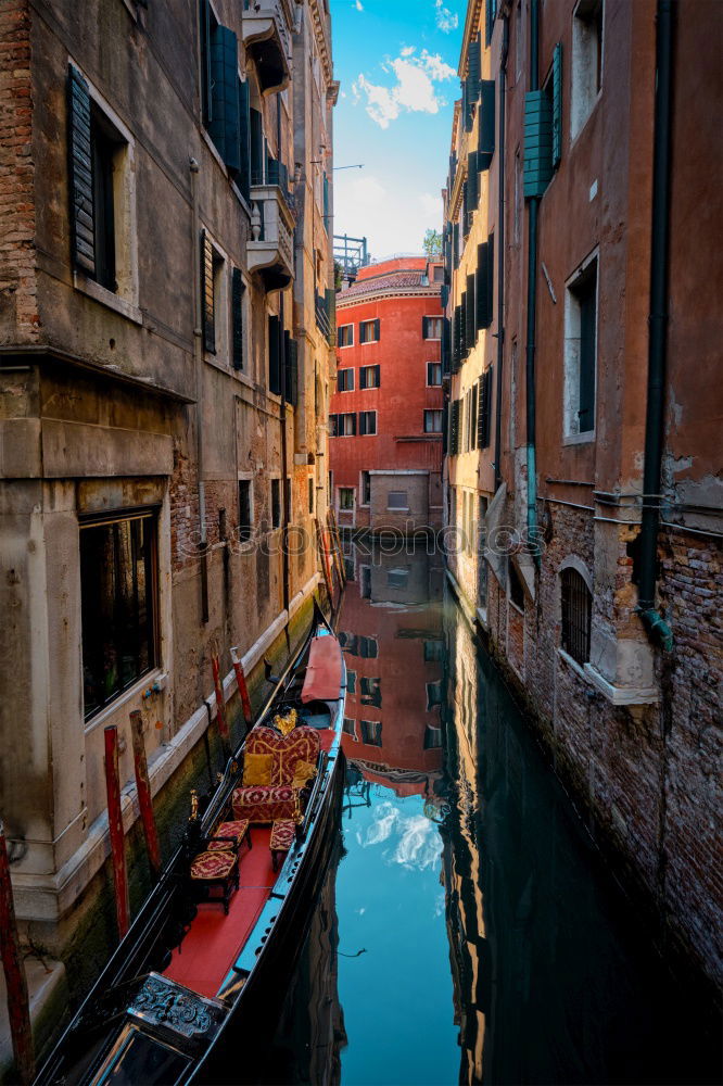 Similar – Image, Stock Photo Venice’s side streets