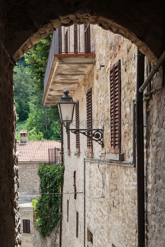 Similar – historic old town lane in Gravedonna on Lake Como