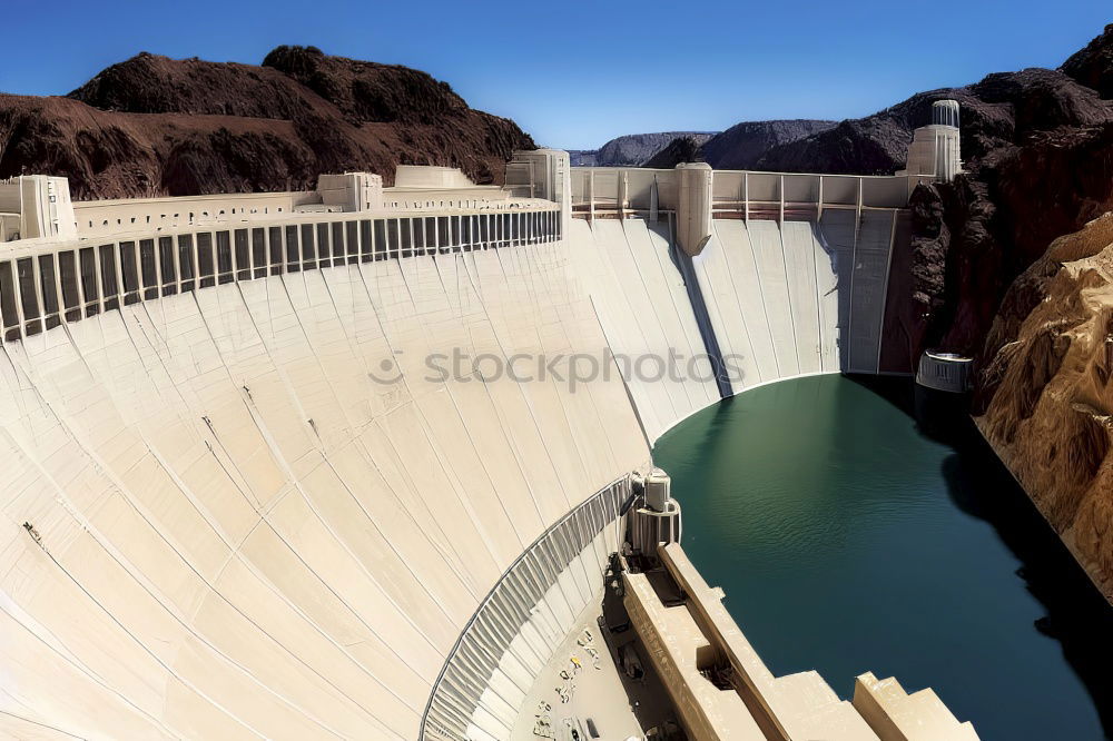 Similar – Image, Stock Photo Hoover Dam Clouds