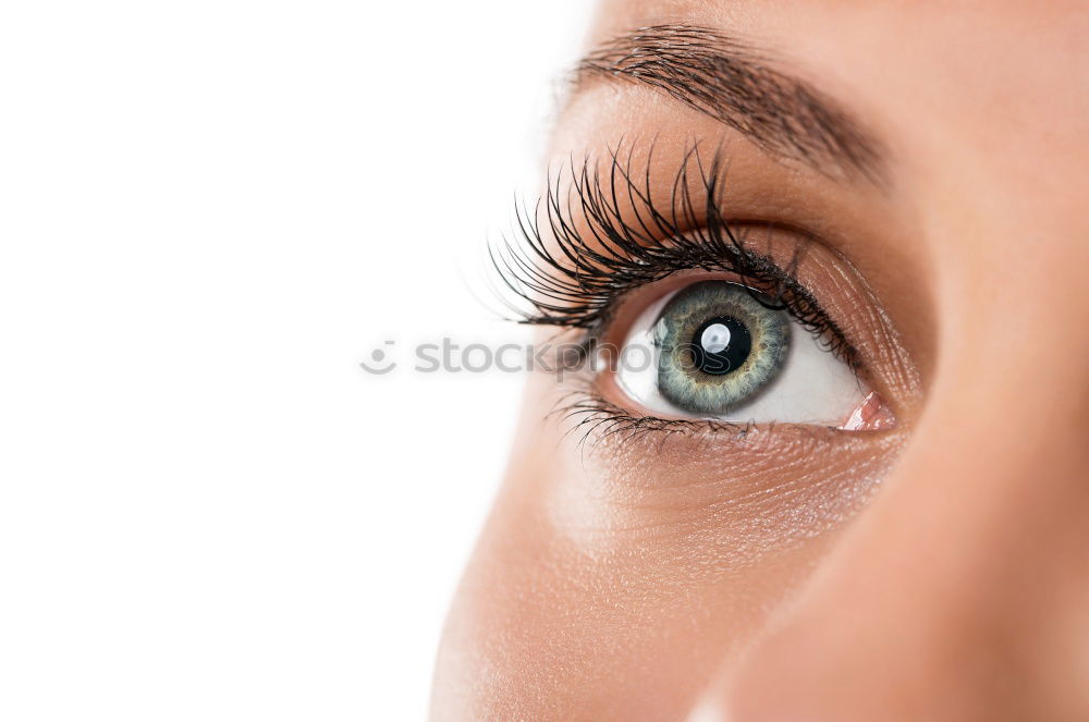 Similar – moment later Woman Eyebrow