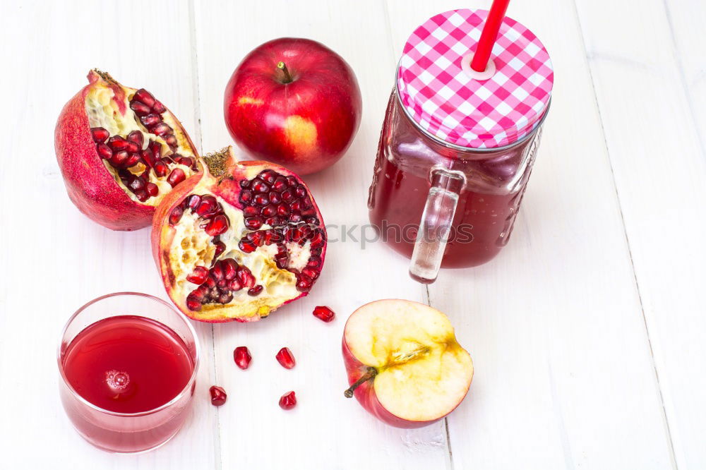 Similar – Homemade jam on wooden table