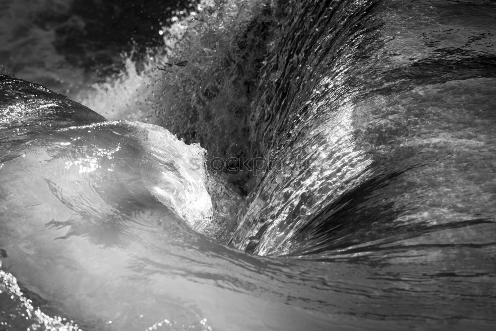 Image, Stock Photo sprayed Lake Ocean Waves