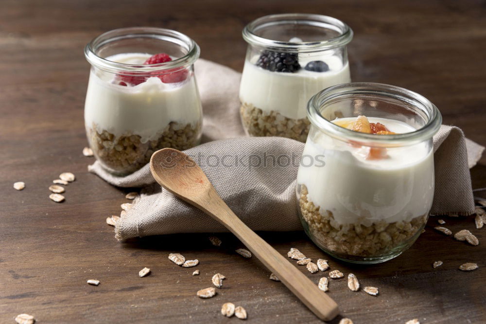 Similar – Image, Stock Photo Crunchy Granola and Parfait