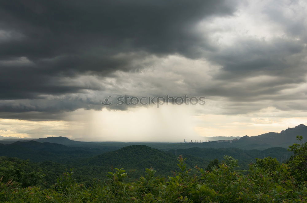 Similar – Tropical landscape in the morning