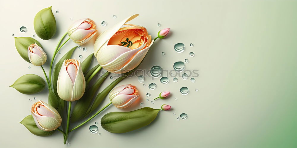 Similar – Wet Pink Tulip Flowers In Vase