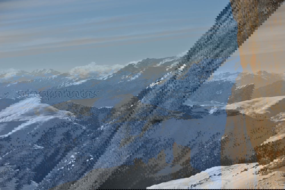Similar – Image, Stock Photo wonderfull winter day on the Zugspitze