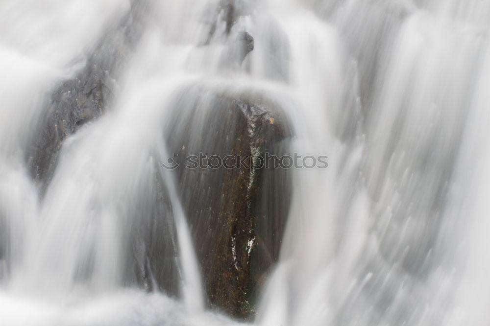 Similar – Image, Stock Photo Blurred motion of water