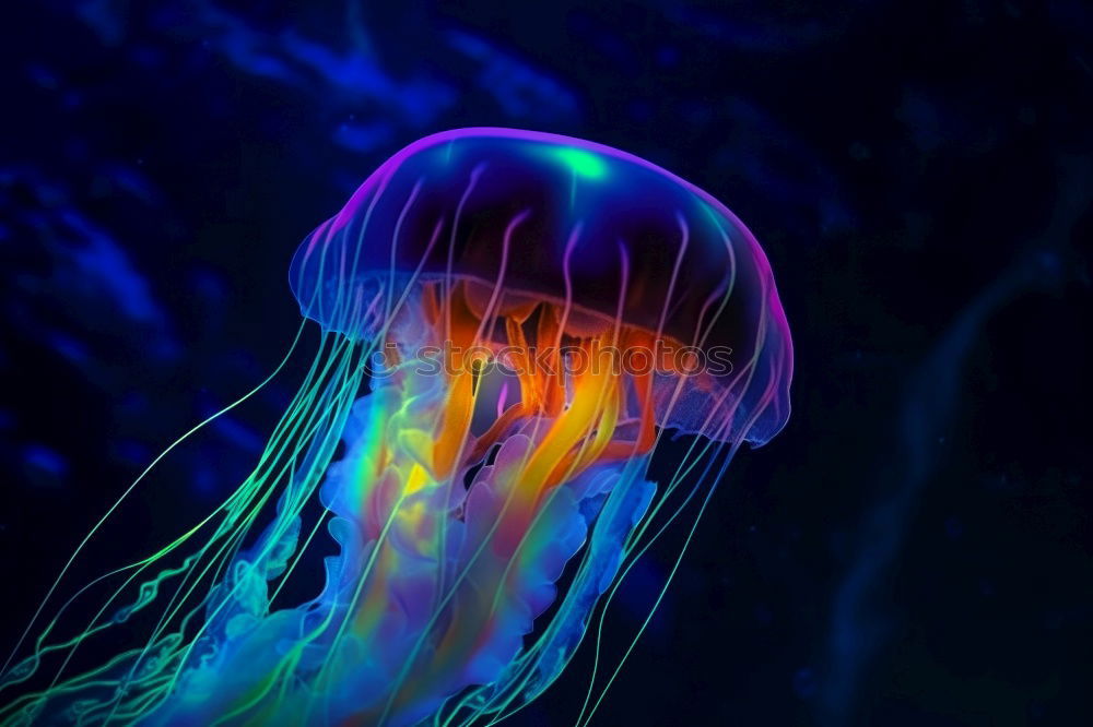 Similar – Luminous jellyfish