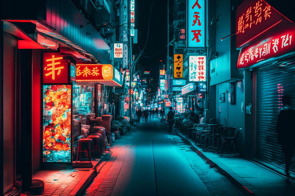 Similar – Image, Stock Photo Young woman standing under Chinatown neighbourhood arch in Sydney city, Australia.