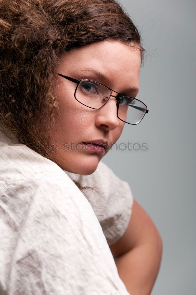 Similar – Image, Stock Photo AST5 | Portrait Woman sitting