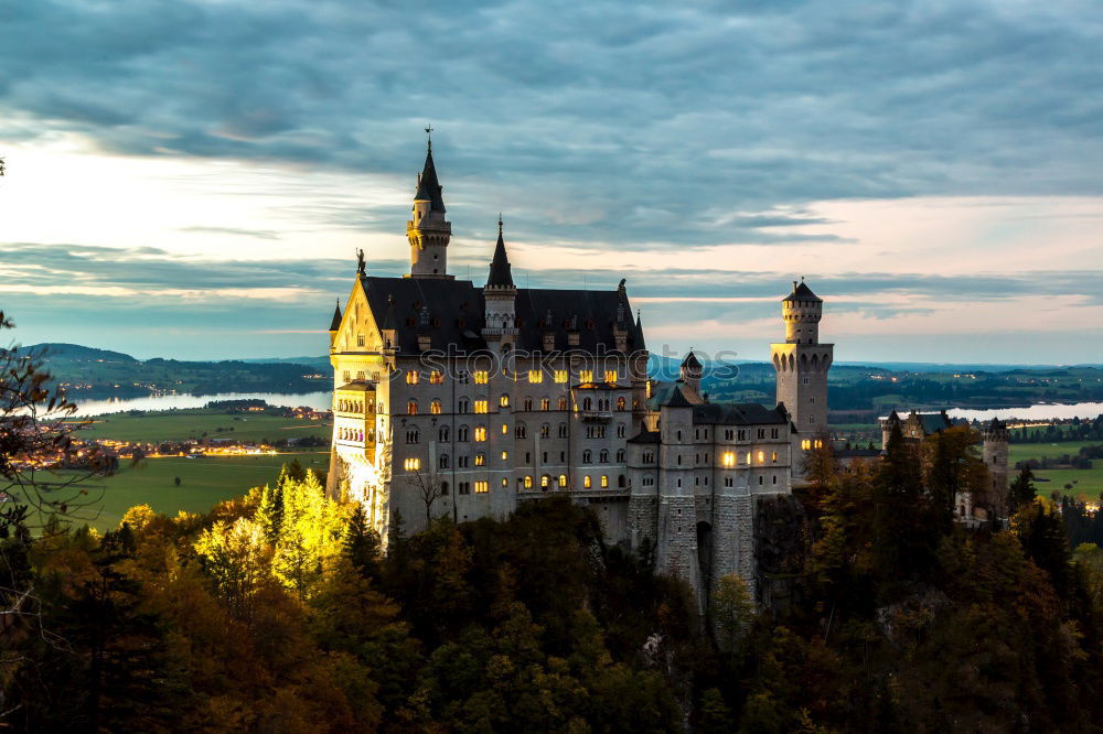 Image, Stock Photo Neuschwanstein Castle