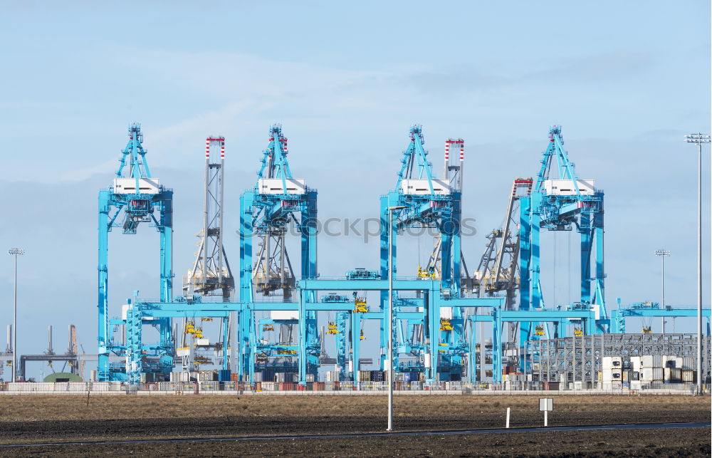 Similar – Image, Stock Photo . Navigation Harbour Blue