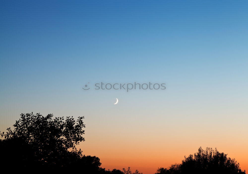 Similar – Image, Stock Photo The blue hour