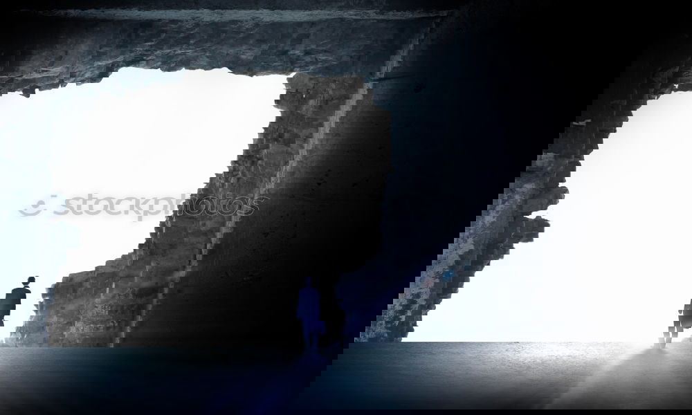 Similar – Image, Stock Photo Light at the end of the tunnel