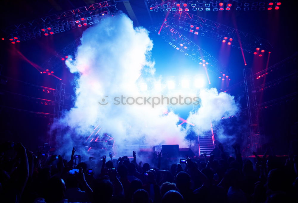 Similar – Image, Stock Photo concert Concert Audience