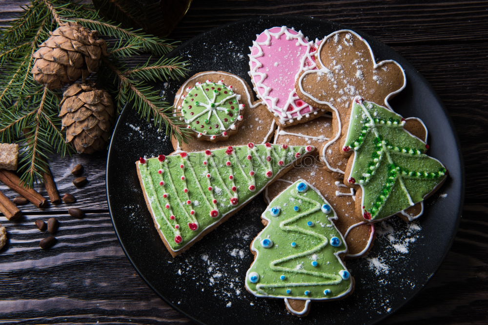 Similar – Image, Stock Photo Christmas cookies Cookie