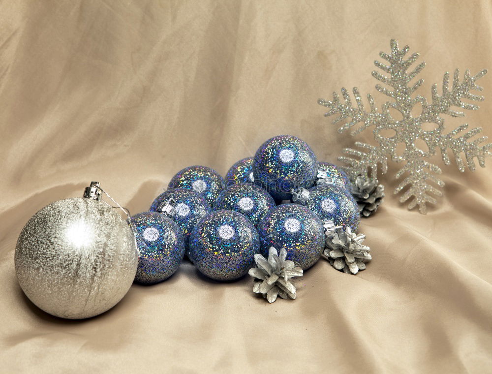 Similar – Image, Stock Photo Turquoise and golden Christmas ornaments border