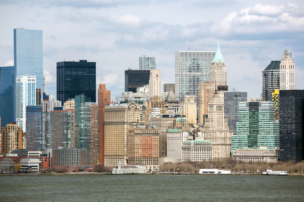 Similar – Image, Stock Photo Chinatown and Manhattan City in New York