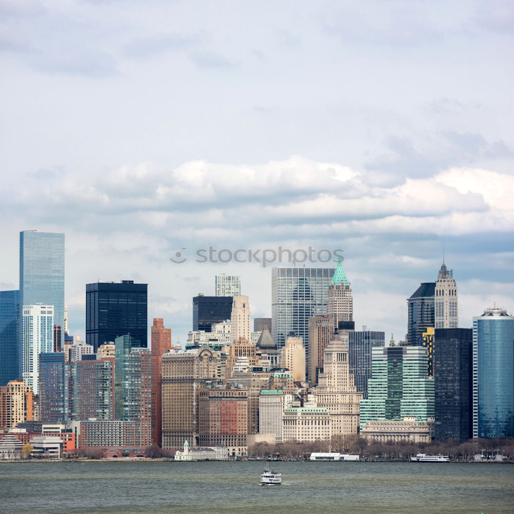 Similar – Image, Stock Photo Chinatown and Manhattan City in New York