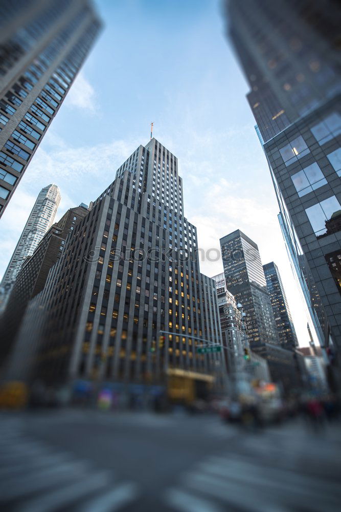 Similar – Image, Stock Photo New York Times Square with multiple exposure in New York