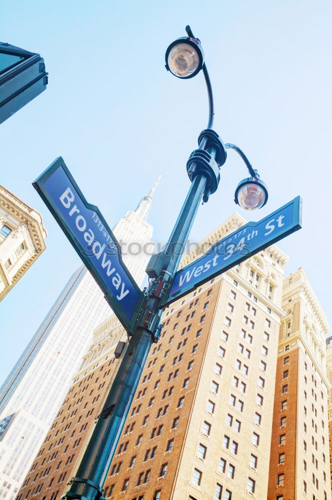 Similar – Image, Stock Photo The directing signs in the city