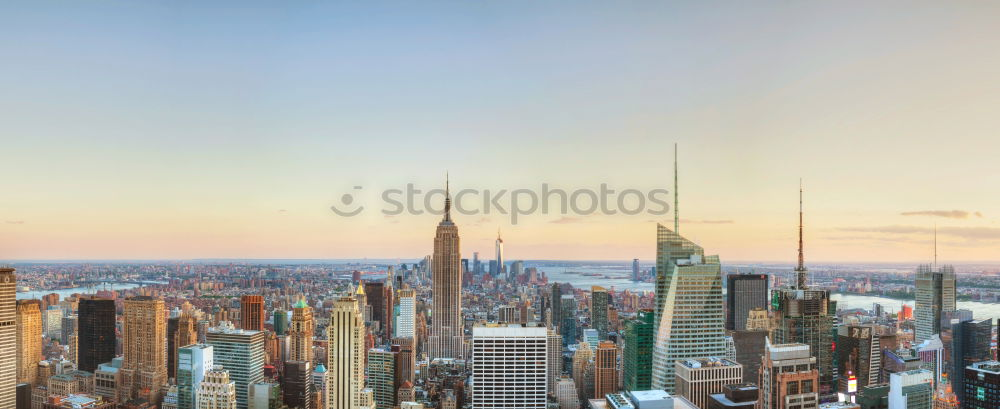 Sundown over Manhattan