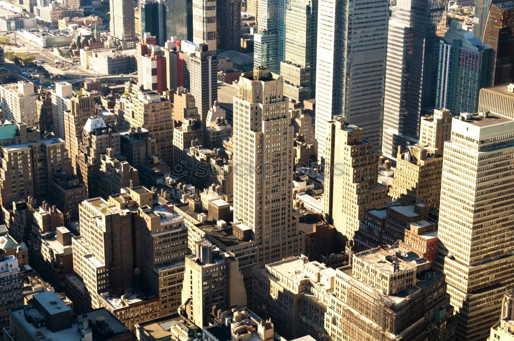 Similar – New York City Manhattan skyline aerial view