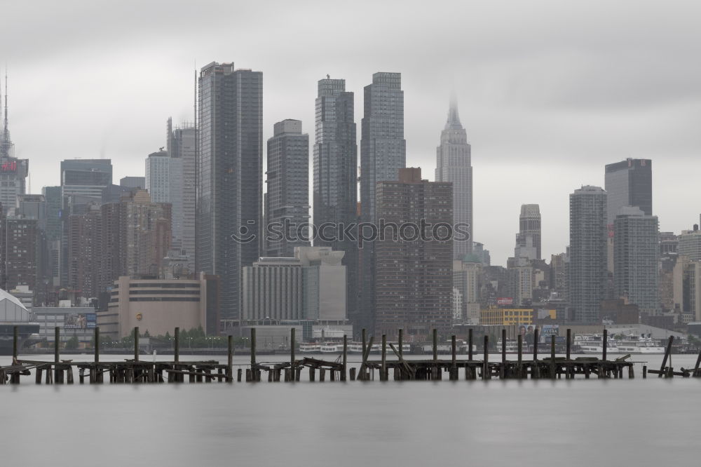 Similar – Southern tip of Manhattan, New York from the air