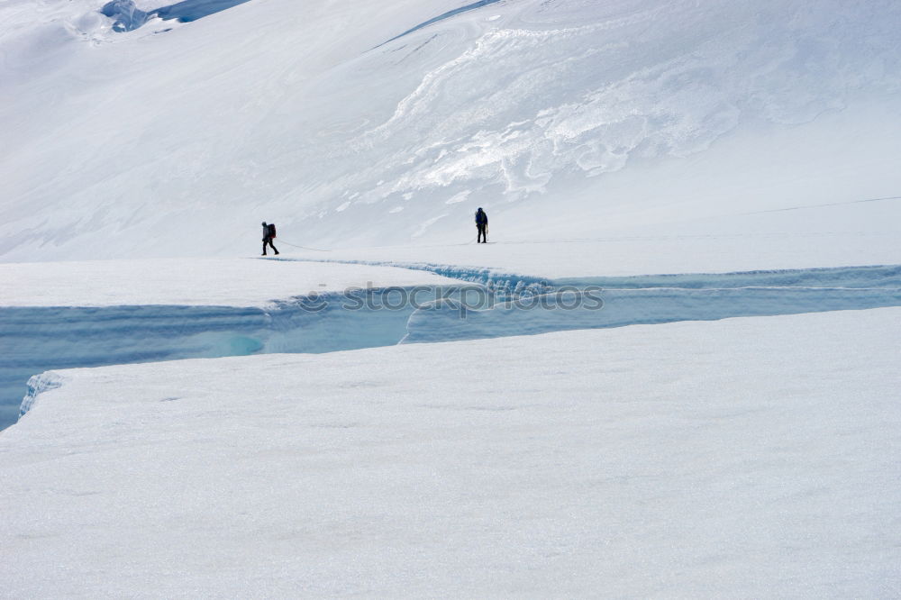 Similar – Auf der Piste Skifahren