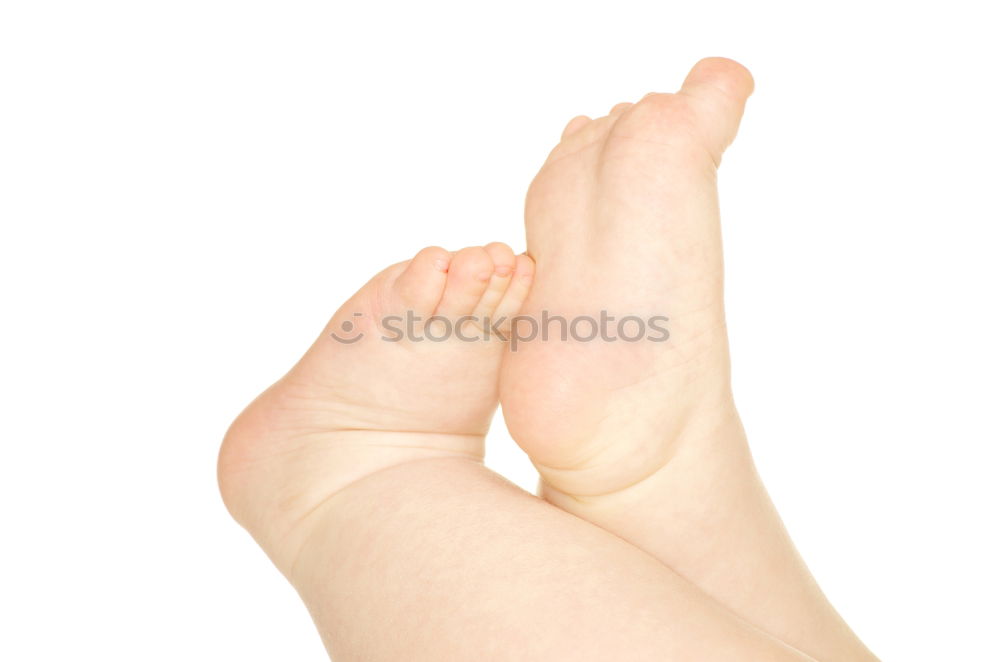 Image, Stock Photo toes Toes Child