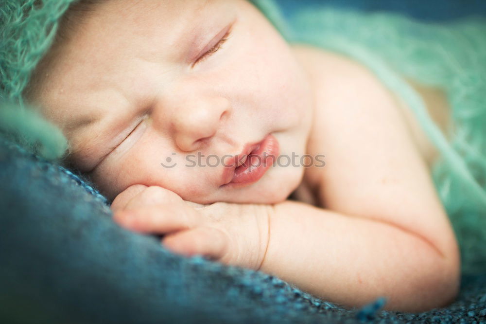 Similar – Image, Stock Photo Sleeping baby Feminine